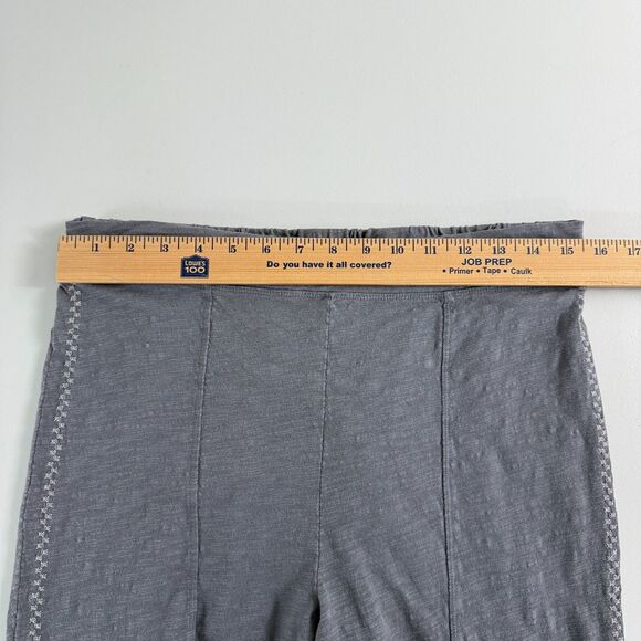 Mododoc Los Angeles Women's Jogger Pants Side Ties Embroidered Gray Size S - Picture 8 of 12
